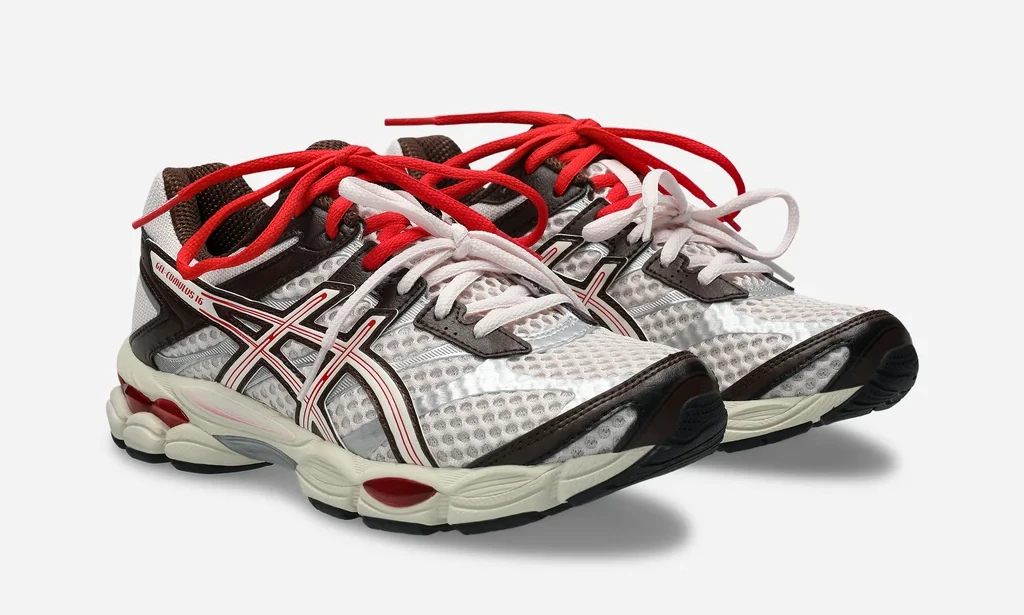 【2026年 9/18 発売予定】Naked × ASICS GEL-CUMULUS 16 ” Pink Cloud/Classic Red” (ネイキッド アシックス) [1203B330.700]