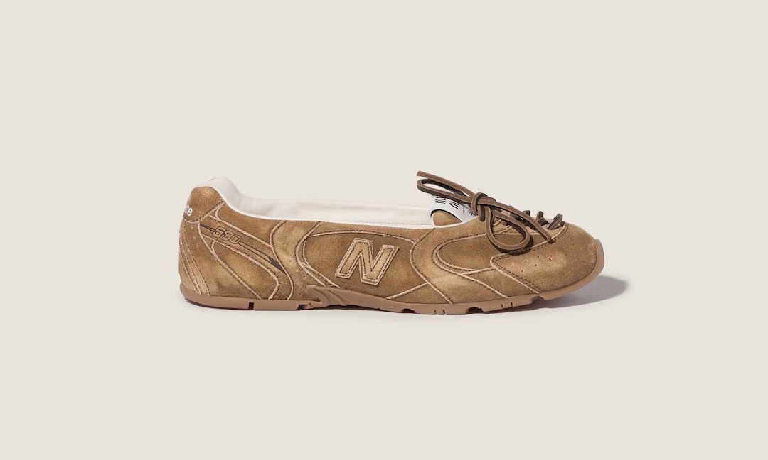 【発売中】MIU MIU × New Balance 530 SL デラヴェ スエード/デコレザー バレリーナ 2026 FW (ミュウミュウ ニューバランス 2026年 秋冬 Delave Suede/Deco Leather Ballerinas)