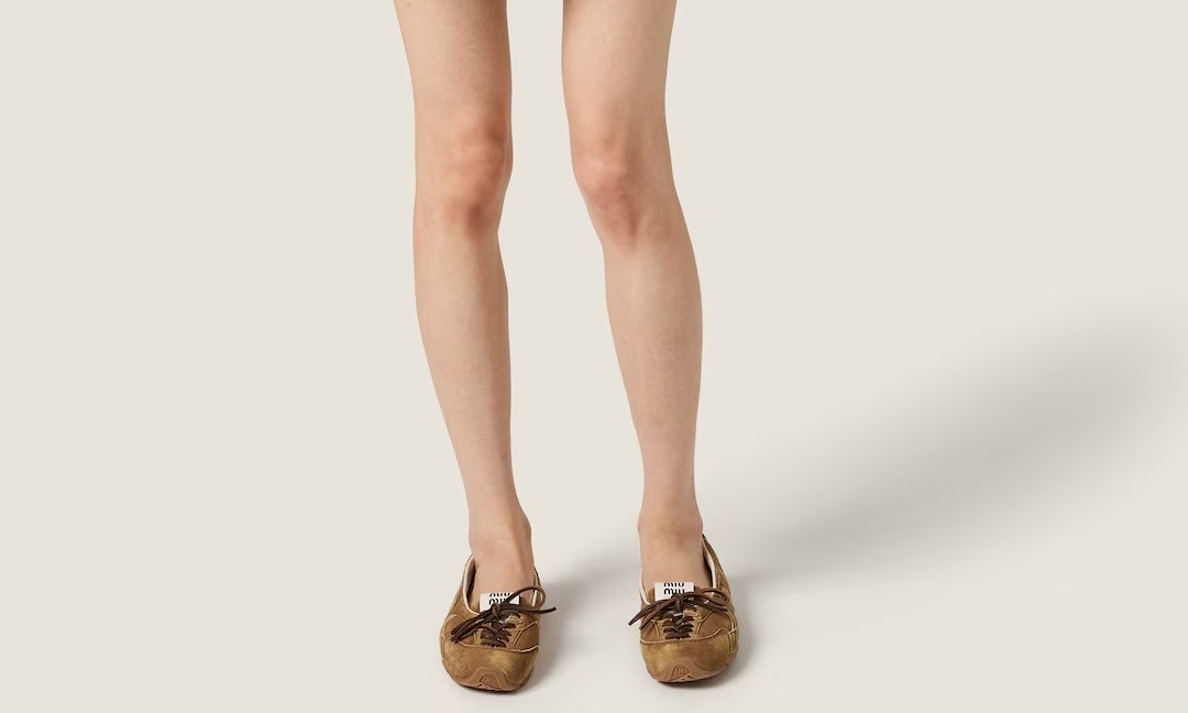 【発売中】MIU MIU × New Balance 530 SL デラヴェ スエード/デコレザー バレリーナ 2026 FW (ミュウミュウ ニューバランス 2026年 秋冬 Delave Suede/Deco Leather Ballerinas)