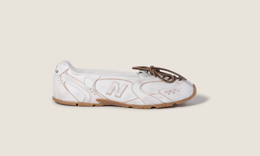【発売中】MIU MIU × New Balance 530 SL デラヴェ スエード/デコレザー バレリーナ 2026 FW (ミュウミュウ ニューバランス 2026年 秋冬 Delave Suede/Deco Leather Ballerinas)