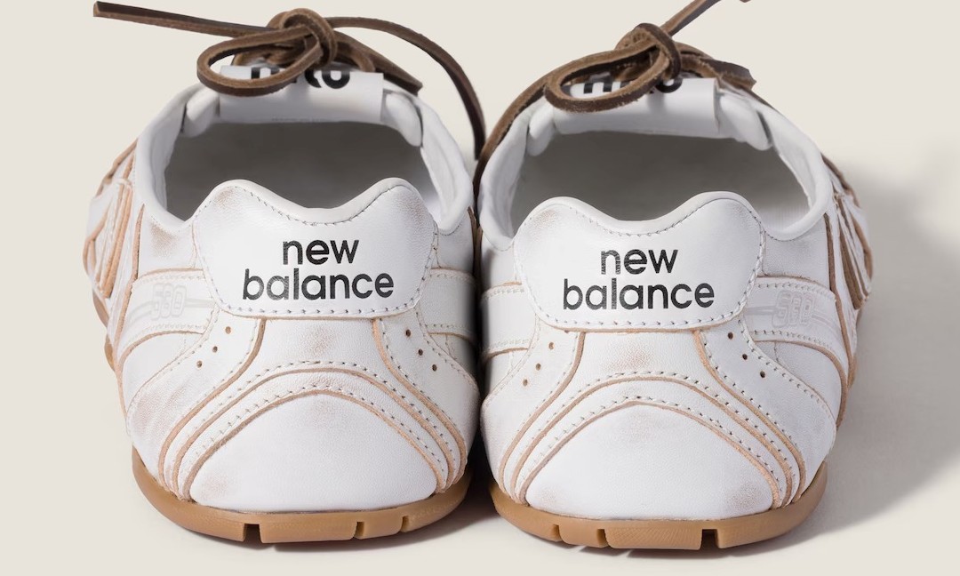 【発売中】MIU MIU × New Balance 530 SL デラヴェ スエード/デコレザー バレリーナ 2026 FW (ミュウミュウ ニューバランス 2026年 秋冬 Delave Suede/Deco Leather Ballerinas)