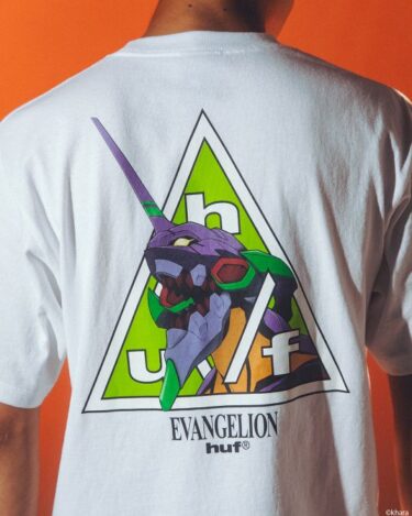 HUF × EVANGELION 2026 FW コラボコレクションが9/19 発売 (ハフ エヴァンゲリオン)
