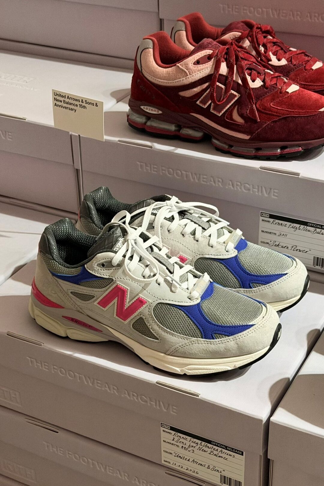 【2026年 10/2 発売予定】KITH × New Balance for UNITED ARROWS & SONS 990v3 (キス ニューバランス “ユナイテッドアローズ & サンズ”)