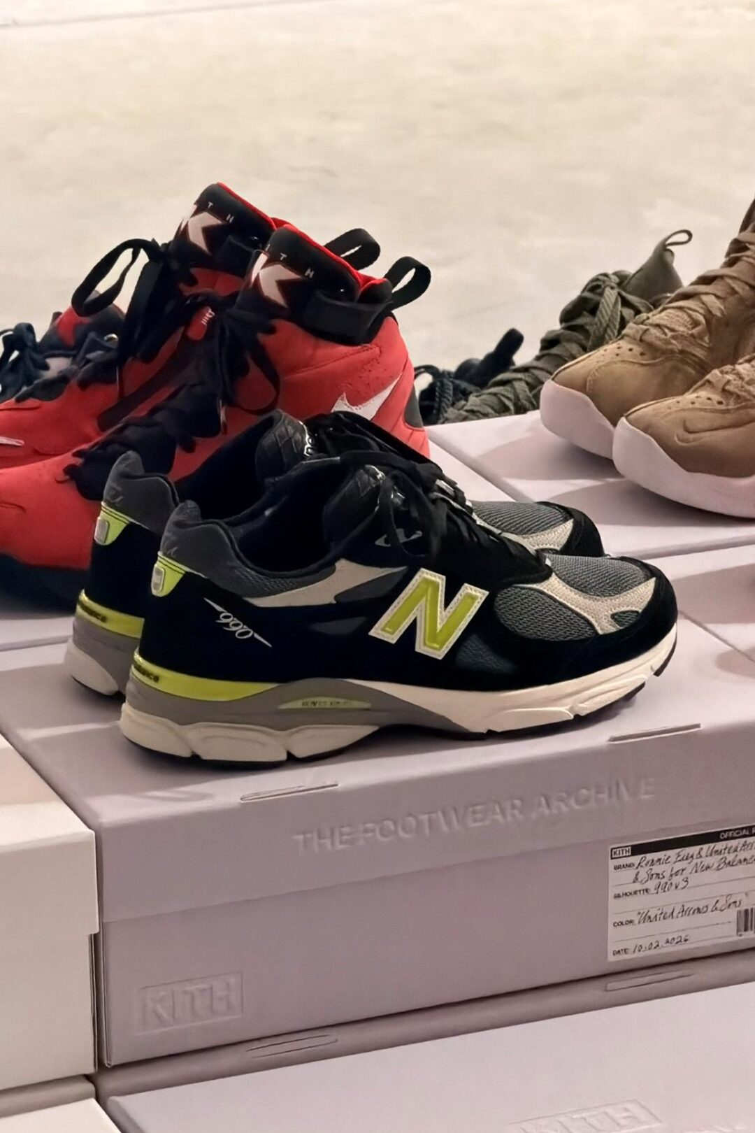 【2026年 10/2 発売予定】KITH × New Balance for UNITED ARROWS & SONS 990v3 (キス ニューバランス “ユナイテッドアローズ & サンズ”)