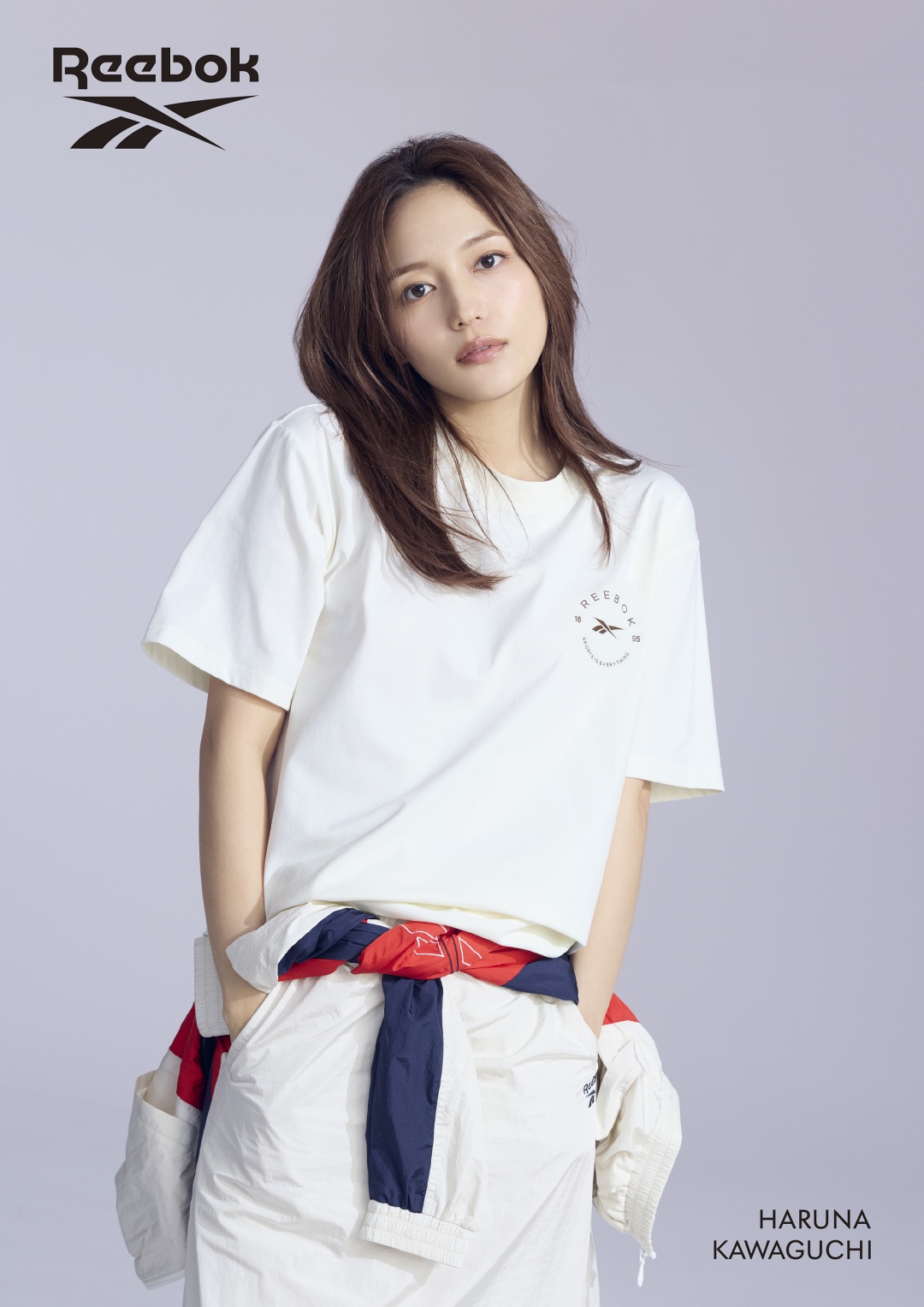 REEBOKがアンバサダーとして女優「川口春奈」を起用 (リーボック)