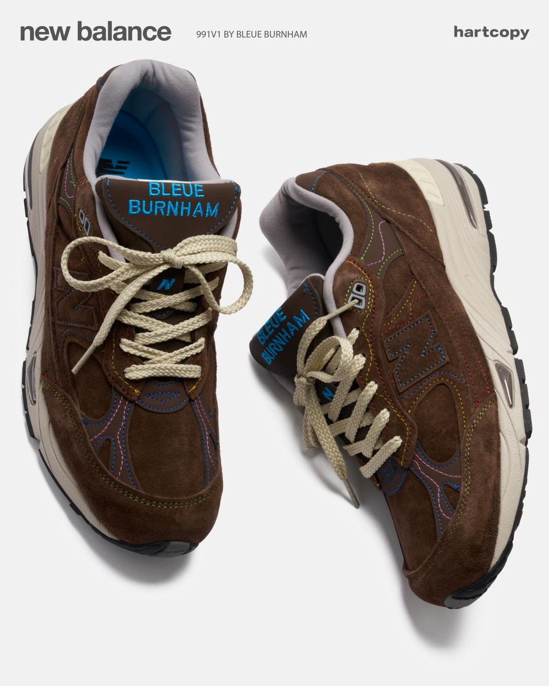 【2026年 9/12 & 12月 発売】Bleue Burnham x New Balance U991 “Brown/Black” Made in England (ブルー・バーナム ニューバランス)