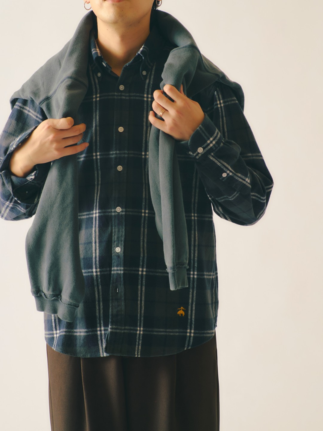 JOURNAL STANDARD relume × Brooks Brothers 2026 FW 別注 “フランネル BDシャツ & ストライプスラックス”が10月中旬 発売 (ジャーナルスタンダード ブルックスブラザーズ)