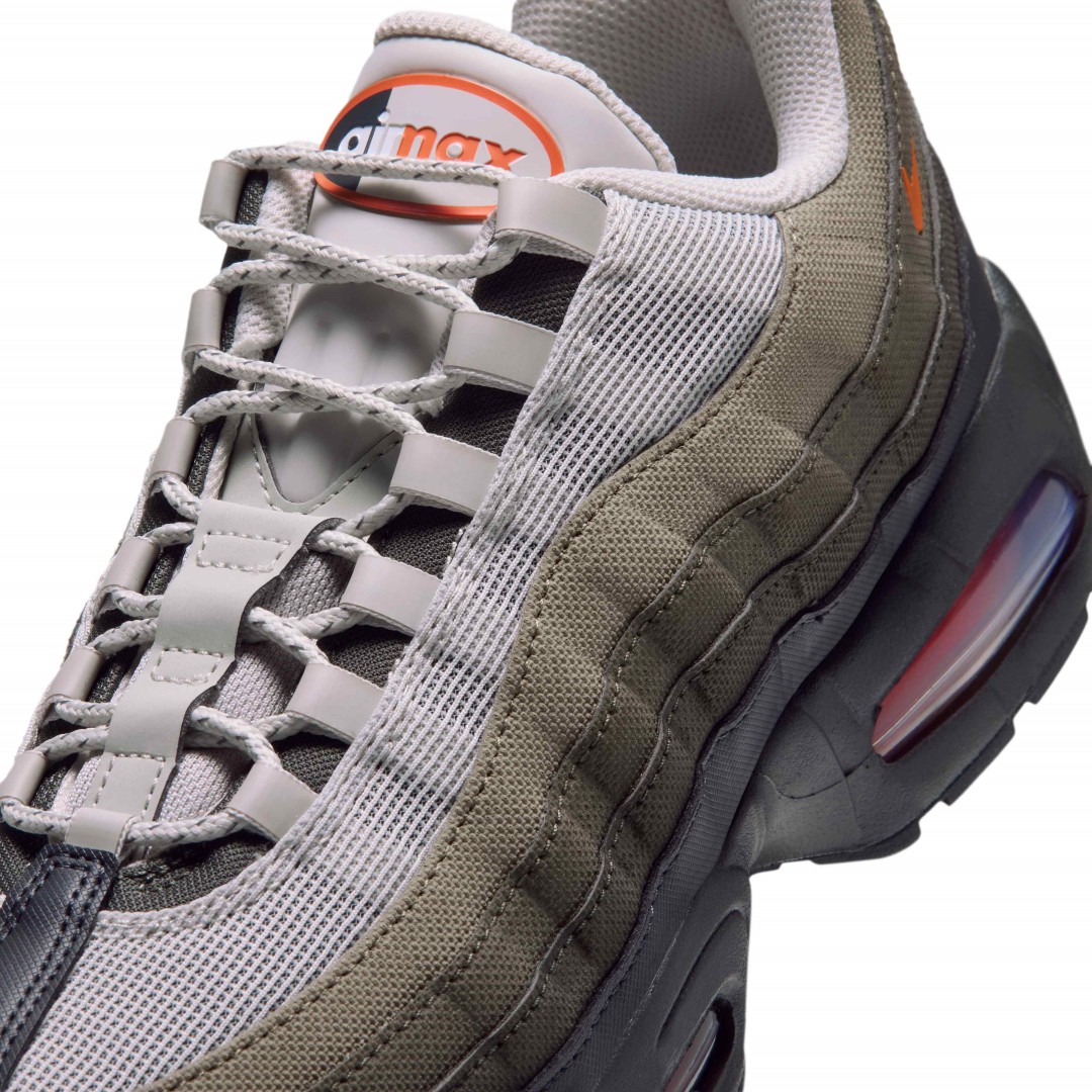 【2026年 11/1 発売予定】NIKE AIR MAX 95 BIG BUBBLE “Dark Loden/Safety Orange” (ナイキ エア マックス 95 ビッグバブル “ダークロデン/セーフティオレンジ”) [IQ7128-003]