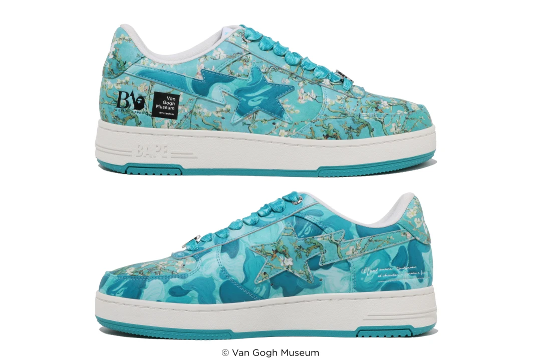 A BATHING APE × Van Gogh Museum 第2弾!ゴッホの名画を纏った「BAPE STA™」と「BE@RBRICK」が2026年 9/12 発売 (ア ベイシング エイプ フィンセント・ファン・ゴッホ ベアブリック)