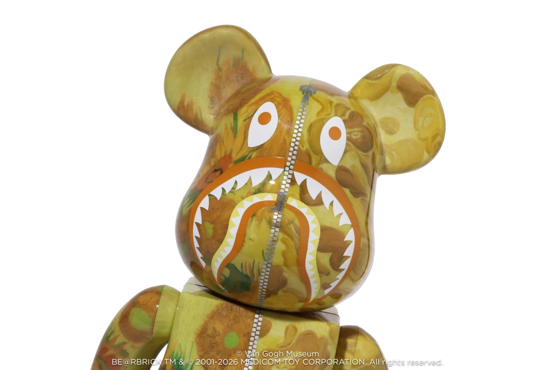 A BATHING APE × Van Gogh Museum 第2弾!ゴッホの名画を纏った「BAPE STA™」と「BE@RBRICK」が2026年 9/12 発売 (ア ベイシング エイプ フィンセント・ファン・ゴッホ ベアブリック)