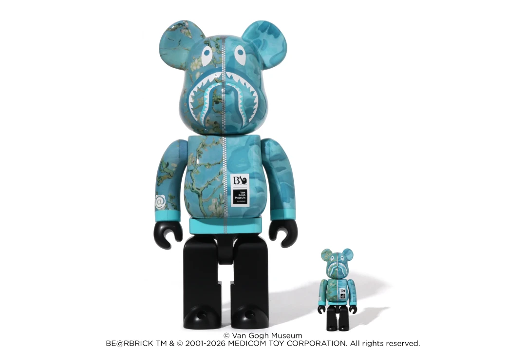 A BATHING APE × Van Gogh Museum 第2弾!ゴッホの名画を纏った「BAPE STA™」と「BE@RBRICK」が2026年 9/12 発売 (ア ベイシング エイプ フィンセント・ファン・ゴッホ ベアブリック)