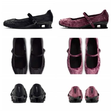 【2026年 10/1 発売】NIKE SHOX Z CALISTRA VELVET “Black/Bright Burgundy” (ナイキ ショックス カリストラ ベルベット “ブラック/ブライトバーガンディ”) [IR8667-001/IR8667-600]