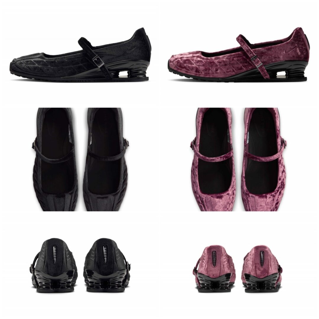 【2026年 10/1 発売】NIKE SHOX Z CALISTRA VELVET “Black/Bright Burgundy” (ナイキ ショックス カリストラ ベルベット “ブラック/ブライトバーガンディ”) [IR8667-001/IR8667-600]