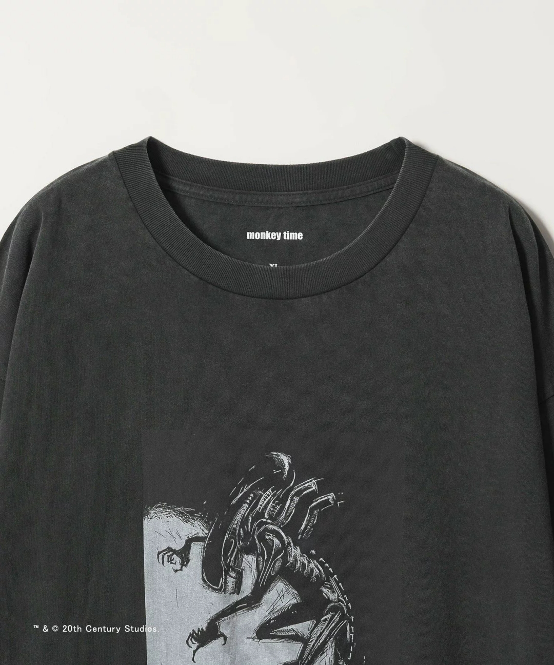 ALIEN × monkey time 2026 FW 別注 “プリント ロングスリーブ Tシャツ”が9月上旬 発売 (エイリアン モンキータイム)