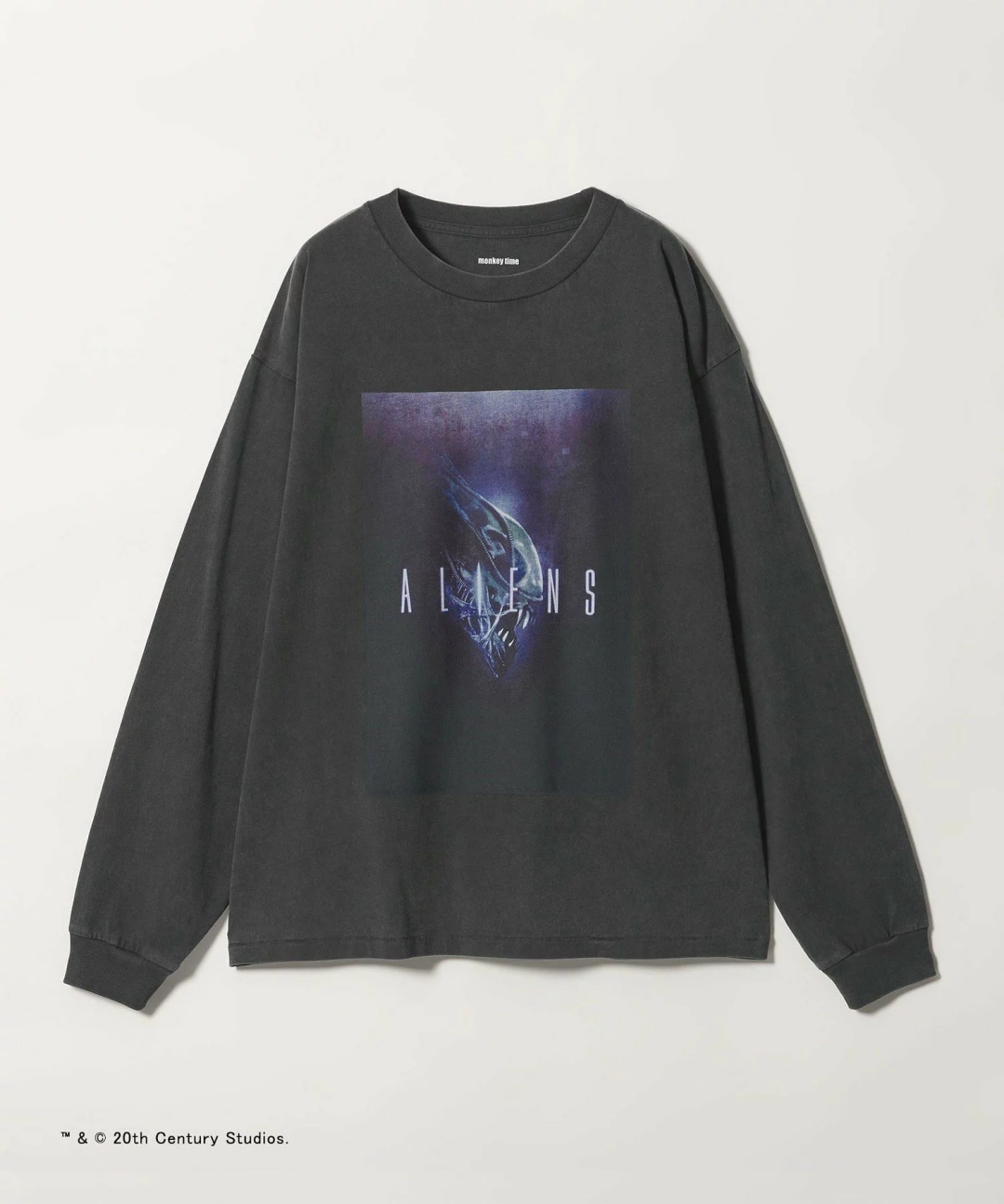 ALIEN × monkey time 2026 FW 別注 “プリント ロングスリーブ Tシャツ”が9月上旬 発売 (エイリアン モンキータイム)