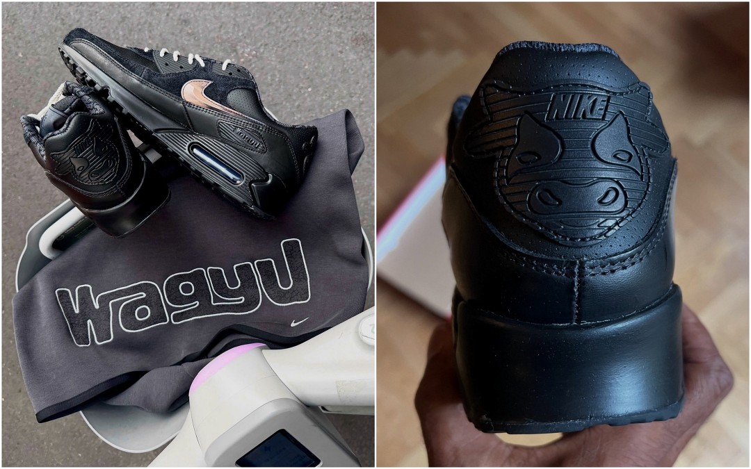 【2026年 9月 発売予定】WAGYU × NIKE AIR MAX 90 "Black" (ワギュウ ナイキ エア マックス "ブラック")