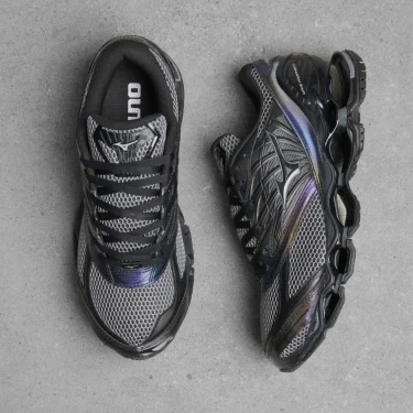 【2026年 9/11 発売】Mizuno WAVE PROPHECY LS “Black/Iron Gate” (ミズノ ウェーブ プロフェシー) [D1GA260403]