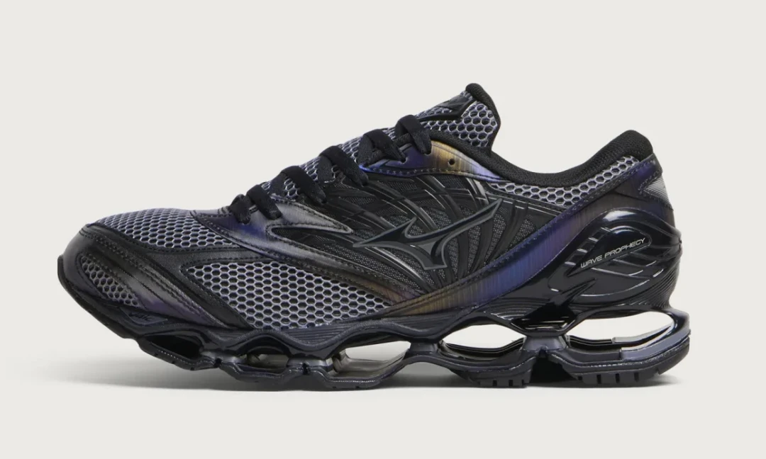 【2026年 9/11 発売】Mizuno WAVE PROPHECY LS “Black/Iron Gate” (ミズノ ウェーブ プロフェシー) [D1GA260403]