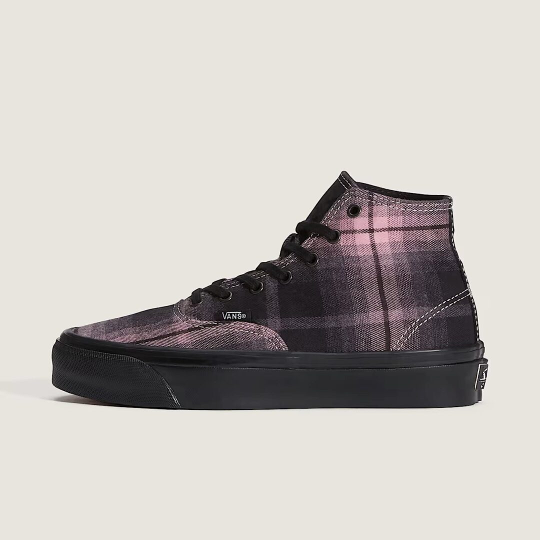 【2026年 10/1 発売】VANS PREMIUM AUTHENTIC HI 2.0 “FLANNEL PINK/MULTI” (バンズ プレミアム オーセンティック “ファンネルピンク”) [VN000EGSBIY]
