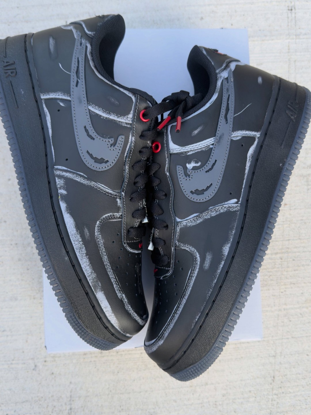 【国内 2026年 10/16 発売】NIKE AIR FORCE 1 LOW “Halloween/Scream/Black” (ナイキ エア フォース 1 ロー “ハロウィン/スクリーム/ブラック”) [IZ1207-010]