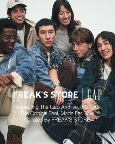 FREAK’S STORE × Gap 初のエクスクルーシブコレクションが2026年 9/17 発売 (フリークスストア ギャップ)