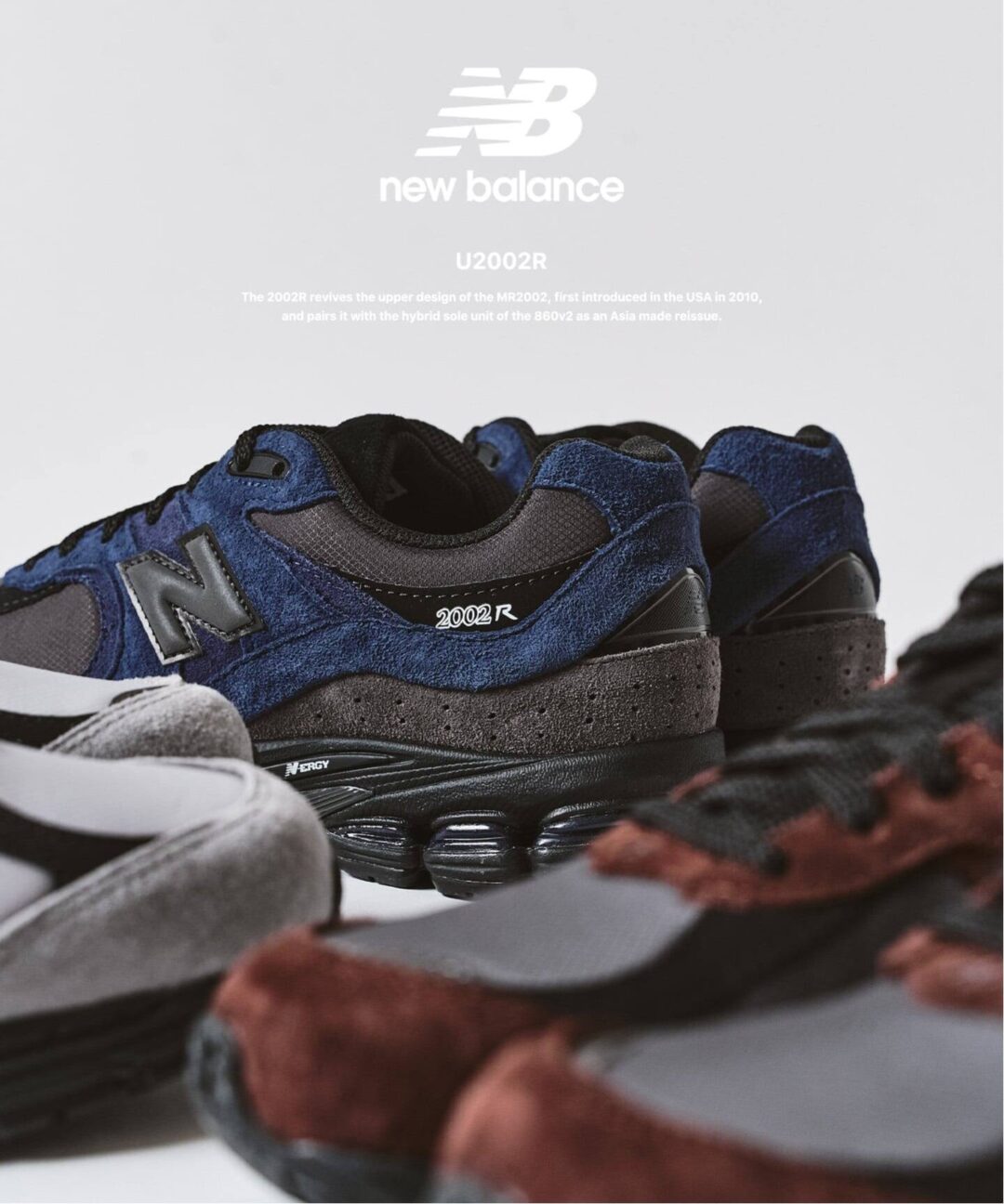 【2026年 9/18 発売】New Balance U2002 3FV “Dark Night/Black” (ニューバランス) [U20023FV]