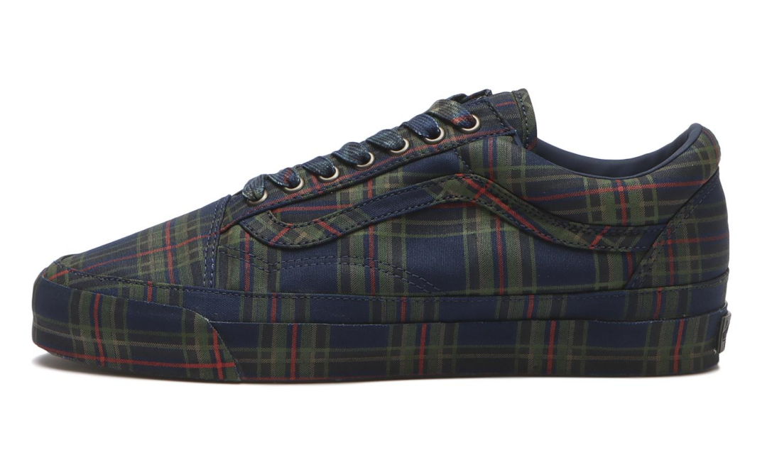【2026年 10/1 発売】VANS PREMIUM OLD SKOOL “PLAID NAVY/MULTI” (バンズ プレミアム オールドスクール "プレイドネイビー") [VN000D9JBIP]