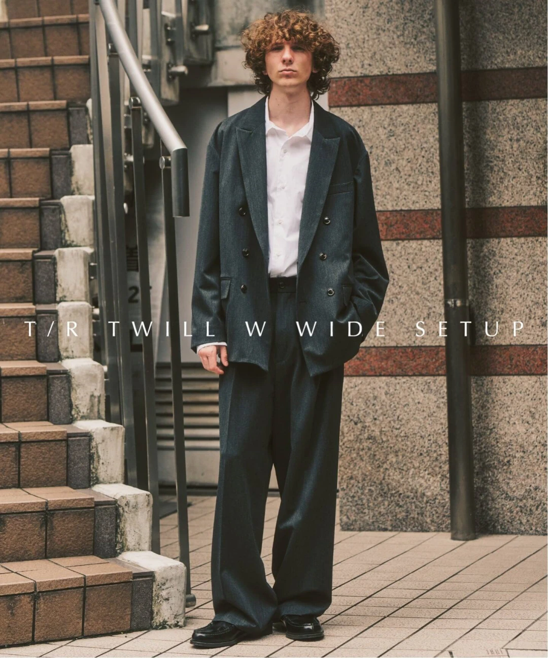 【web限定】417 EDIFICE 2026 FW “T/Rツイル ダブルワイドセットアップ”が発売 (エディフィス)