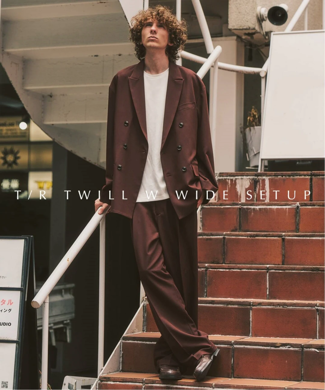 【web限定】417 EDIFICE 2026 FW “T/Rツイル ダブルワイドセットアップ”が発売 (エディフィス)