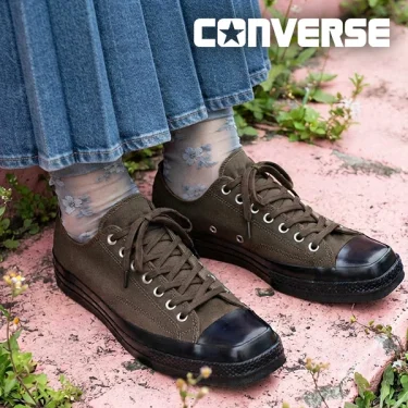 【2026年 9/25 発売】CONVERSE ALL STAR SQUARETOE OX “Dark Brown/Black” (コンバース オールスター スクエアトウ) [31319201]