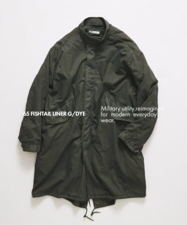JOURNAL STANDARD 2026 FW "M65 ライナー付 フィッシュテール パーカー ガーメントダイ"が11月上旬 発売 (ジャーナルスタンダード)