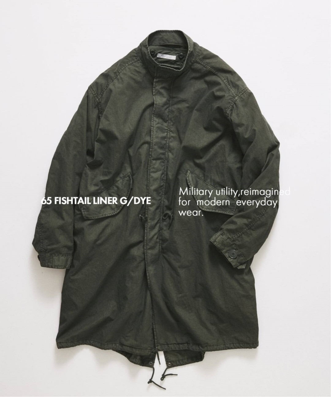 JOURNAL STANDARD 2026 FW “M65 ライナー付 フィッシュテール パーカー ガーメントダイ”が11月上旬 発売 (ジャーナルスタンダード)