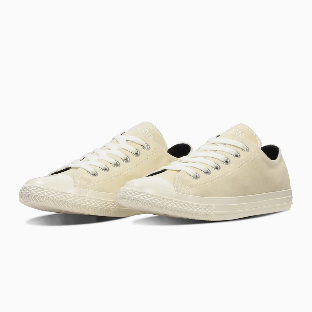 【2026年 9/25 発売】CONVERSE ALL STAR POINTEDTOE VELVET OX “Black/Vanilla” (コンバース オールスター ポインテッドトウ ベルベット) [31319180/31319181]