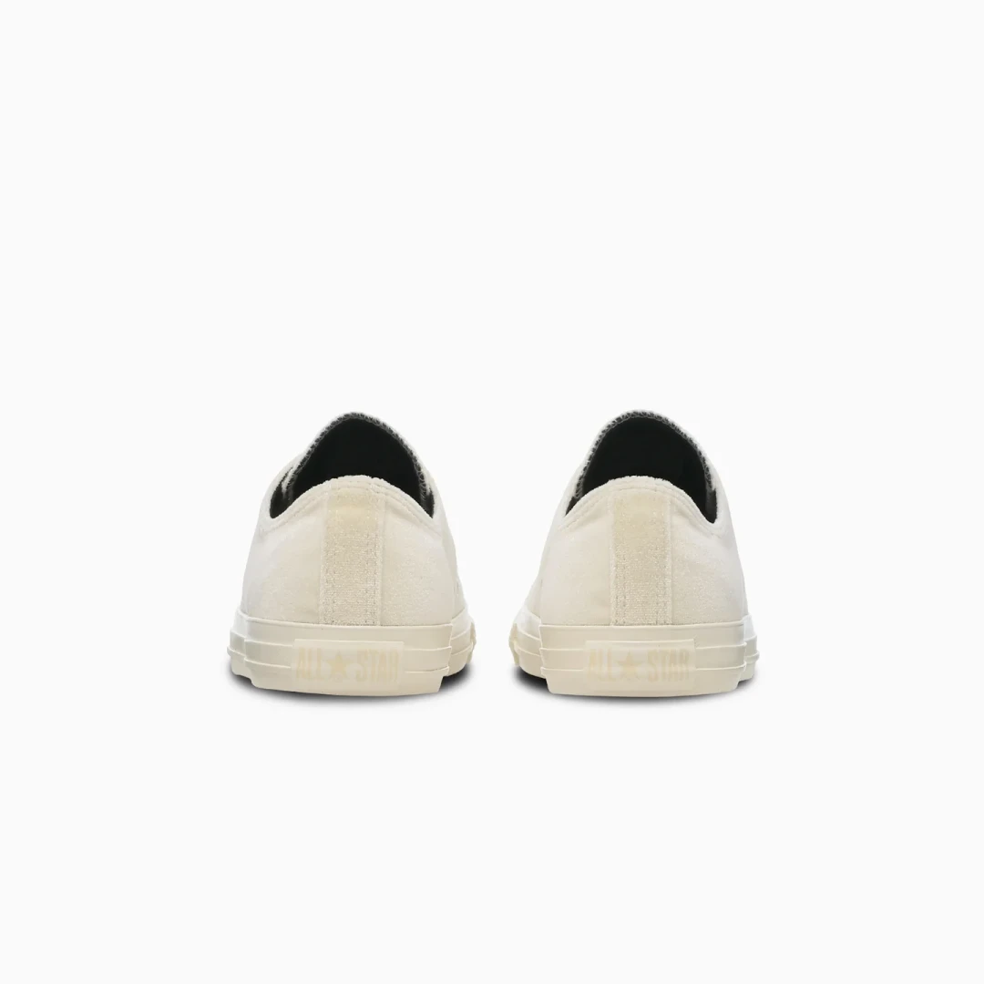 【2026年 9/25 発売】CONVERSE ALL STAR POINTEDTOE VELVET OX “Black/Vanilla” (コンバース オールスター ポインテッドトウ ベルベット) [31319180/31319181]