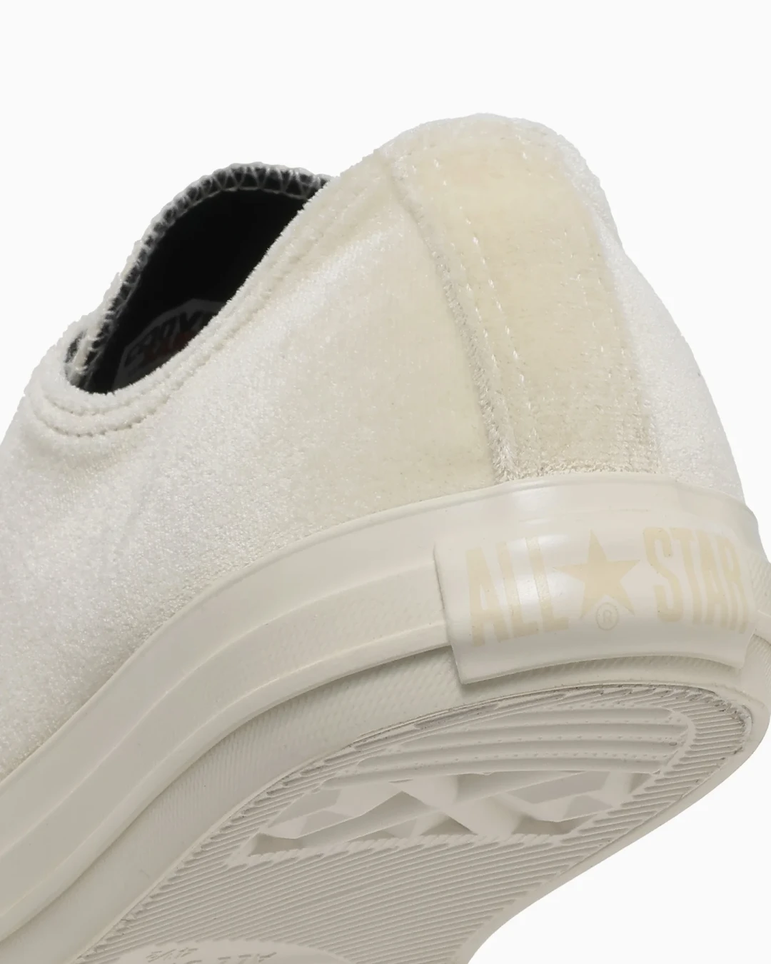 【2026年 9/25 発売】CONVERSE ALL STAR POINTEDTOE VELVET OX “Black/Vanilla” (コンバース オールスター ポインテッドトウ ベルベット) [31319180/31319181]