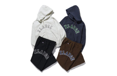 XLARGE × Champion 2026 FW “REVERSE WEAVE HOODED SWEATSHIRT & SWEAT PANTS”が9/25 発売 (エクストララージ チャンピオン リバースウィーブ)