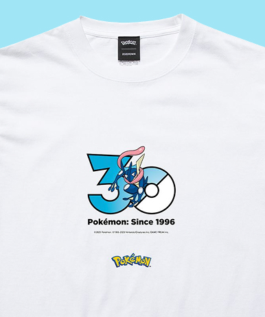 ポケモン1,025匹の30周年記念ロゴTシャツが2026年 9/18 発売 (Pokémon 30th Anniversary 1025 T-shirt Collection presented by ZOZOTOWN ゾゾタウン)