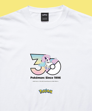 ポケモン1,025匹の30周年記念ロゴTシャツが2026年 9/18 発売 (Pokémon 30th Anniversary 1025 T-shirt Collection presented by ZOZOTOWN ゾゾタウン)
