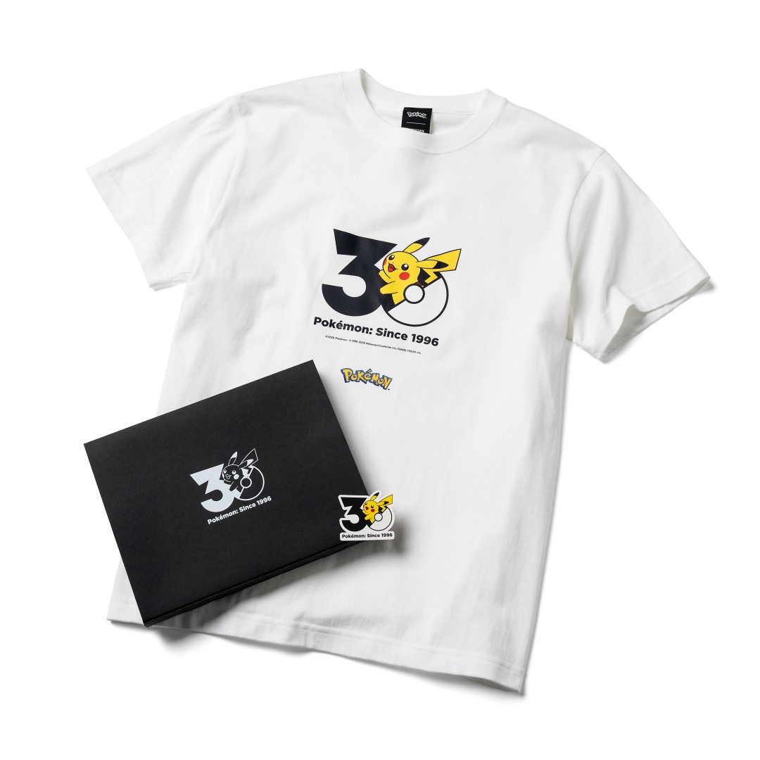 ポケモン1,025匹の30周年記念ロゴTシャツが2026年 9/18 発売 (Pokémon 30th Anniversary 1025 T-shirt Collection presented by ZOZOTOWN ゾゾタウン)
