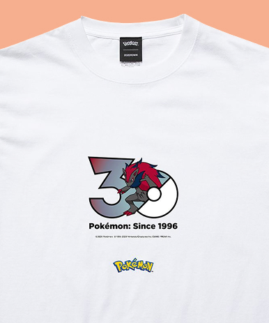 ポケモン1,025匹の30周年記念ロゴTシャツが2026年 9/18 発売 (Pokémon 30th Anniversary 1025 T-shirt Collection presented by ZOZOTOWN ゾゾタウン)
