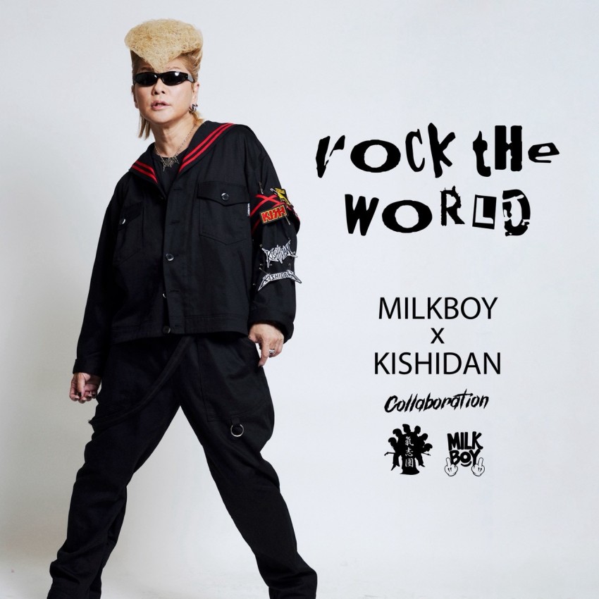 ロックバンド「氣志團」× MILKBOY コラボレーション第2弾 “ROCK THE WORLD”が2026年 9/18 発売 (ミルクボーイ)