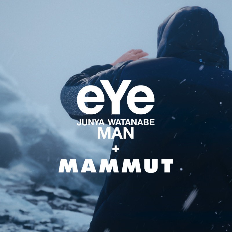 eYe JUNYA WATANABE MAN × MAMMUT 2026 FW コラボコレクションが9/18 & 9/24 発売 (アイ ジュンヤ ワタナべ マン マムート)