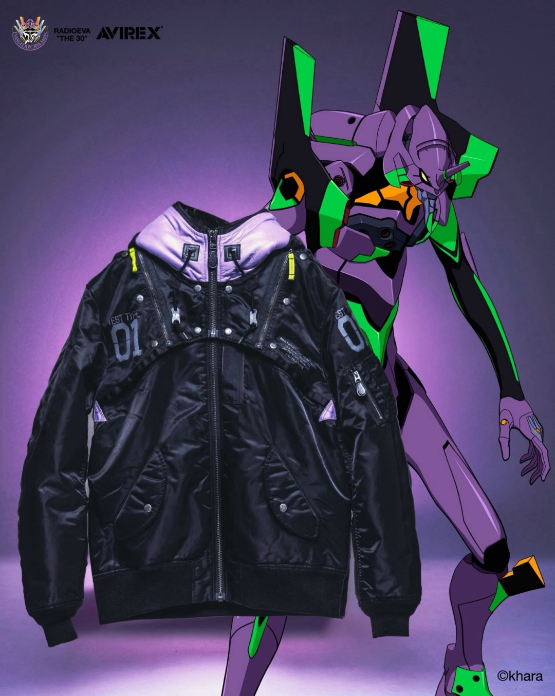 AVIREX × RADIO EVA 2026 AW COLLECTIONが9/26 発売 (アヴィレックス ラヂオエヴァ エヴァンゲリオン EVANGELION)