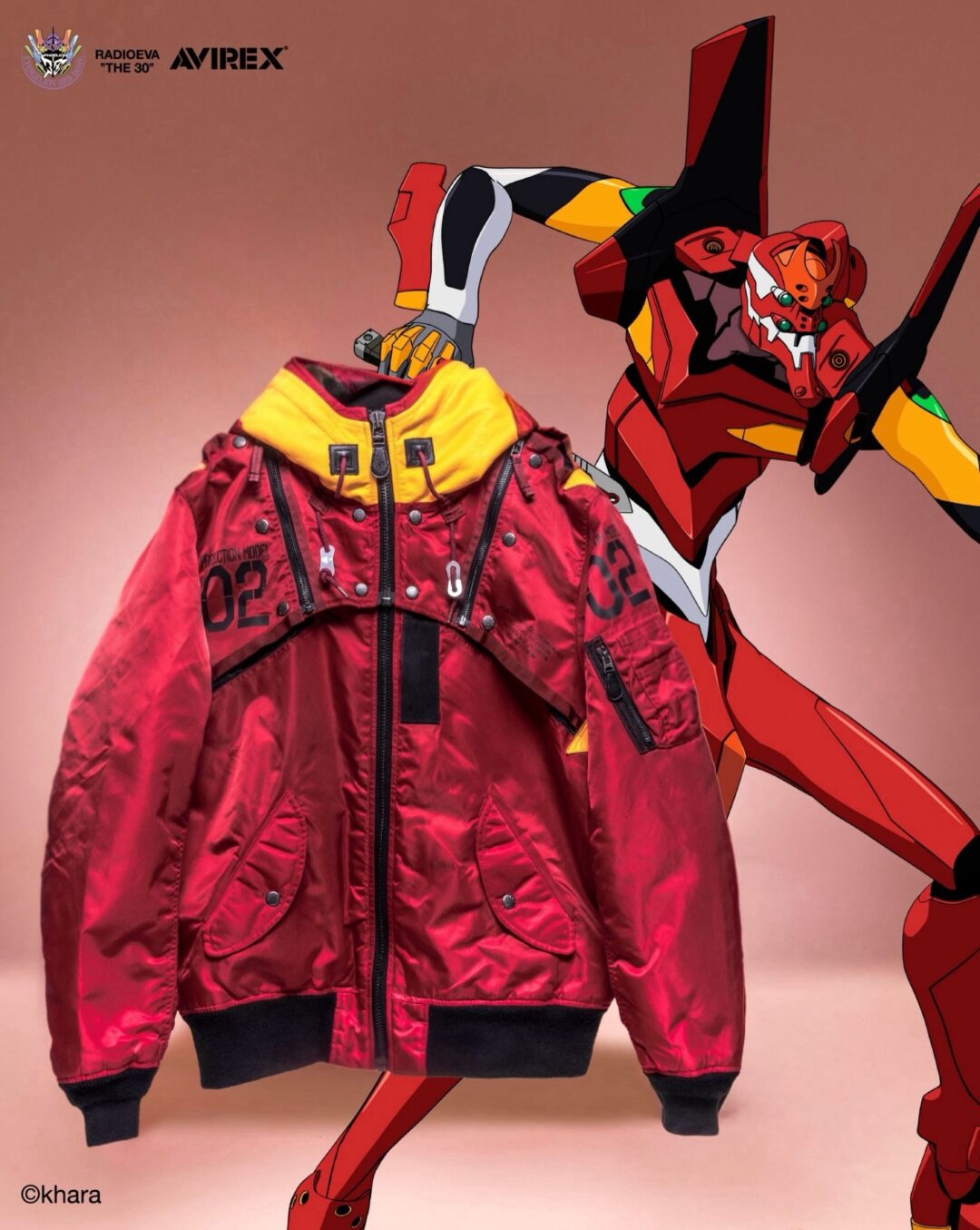 AVIREX × RADIO EVA 2026 AW COLLECTIONが9/26 発売 (アヴィレックス ラヂオエヴァ エヴァンゲリオン EVANGELION)
