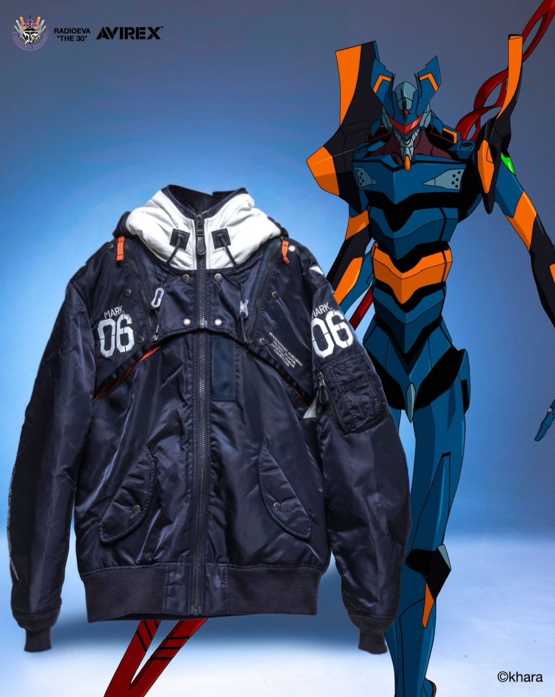 AVIREX × RADIO EVA 2026 AW COLLECTIONが9/26 発売 (アヴィレックス ラヂオエヴァ エヴァンゲリオン EVANGELION)