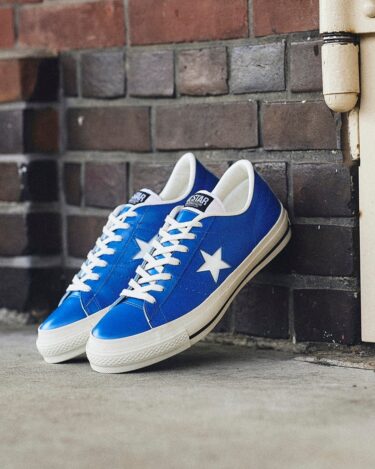 【日本製・2026年 9/15 発売】CONVERSE ONE STAR J “Blue” (コンバース ワンスター “ブルー”) [33703180]