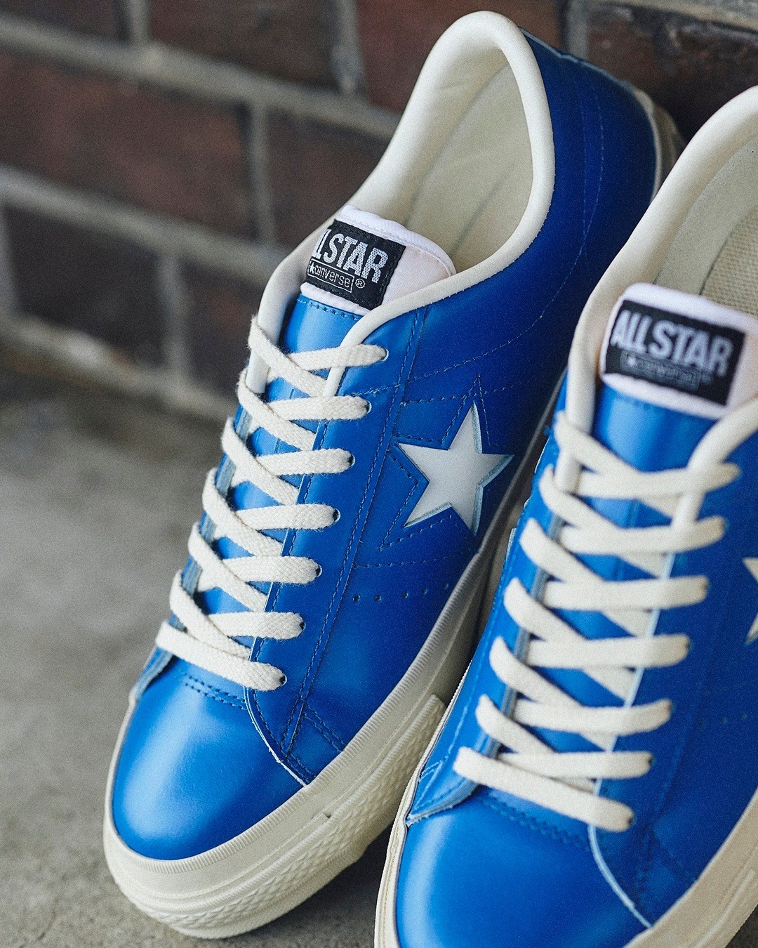 【日本製・2026年 9/15 発売】CONVERSE ONE STAR J “Blue” (コンバース ワンスター “ブルー”) [33703180]