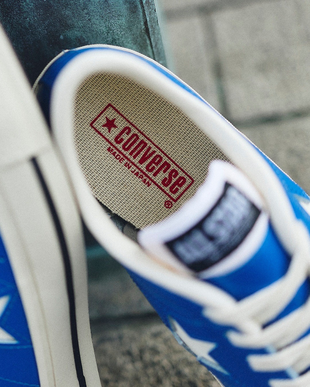【日本製・2026年 9/15 発売】CONVERSE ONE STAR J “Blue” (コンバース ワンスター “ブルー”) [33703180]