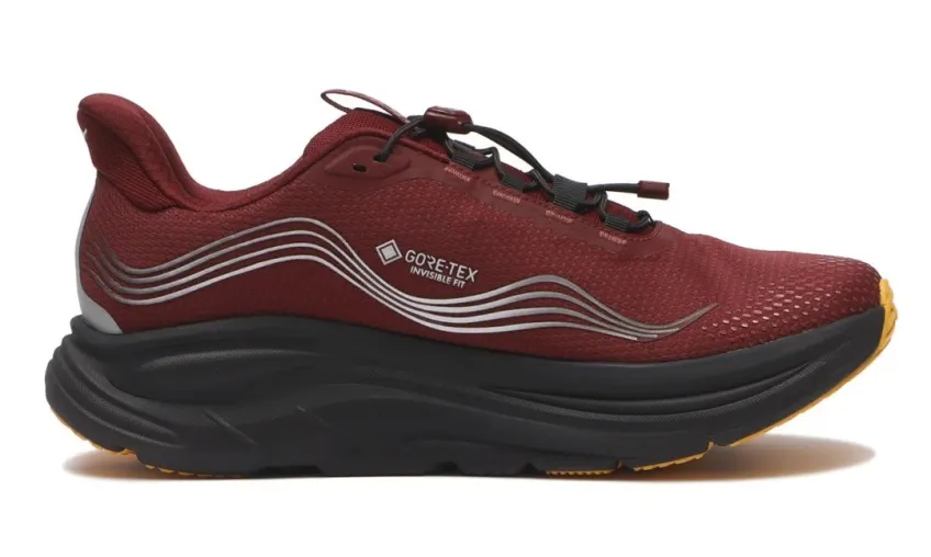 【2026年 9/1 発売】HOKA CLIFTON 11 GTX “Black/Varsity Burgundy” (ホカ クリフトン GORE-TEX ゴアテックス) [1176574-BBLC/1176574-VYBR]