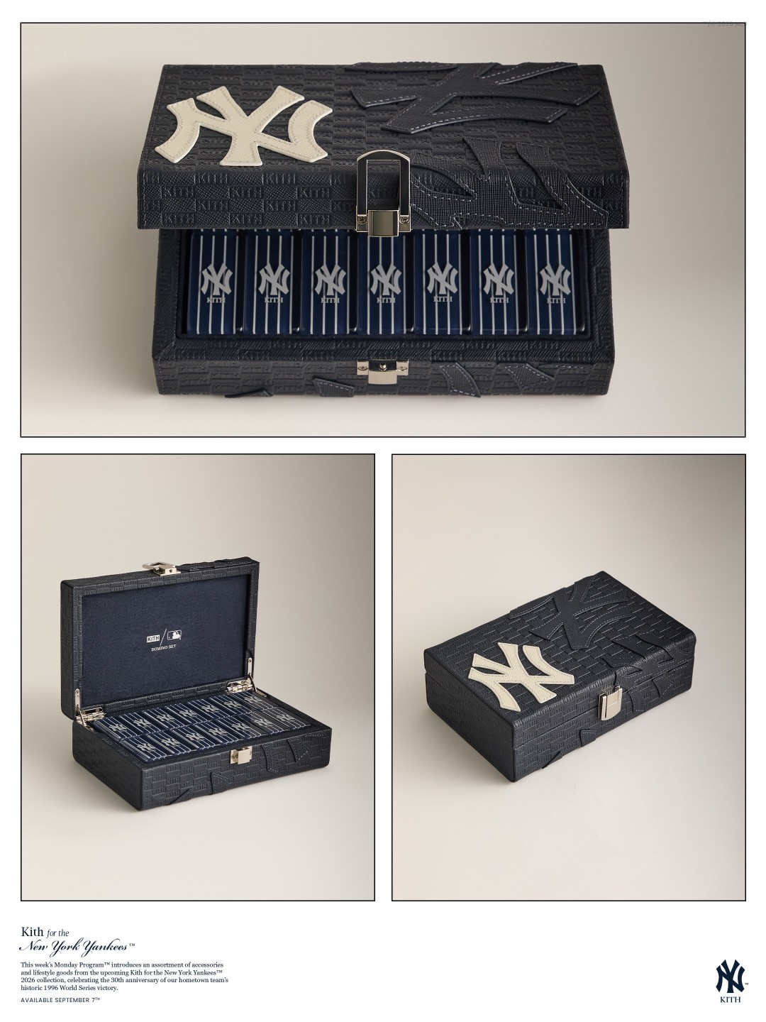 【Kith for New York Yankees COLLECTION】MONDAY PROGRAMが2026年 9/7 発売 (キス New York Yankees コレクション)